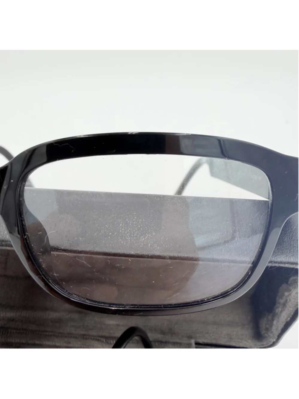 Amazon Echo Frames GR79BR Smart Glasses w/ Charging Case & Cable Untested